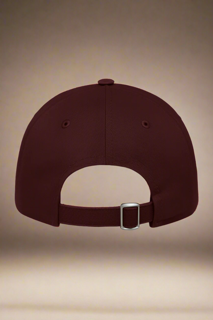 Maroon baseball cap