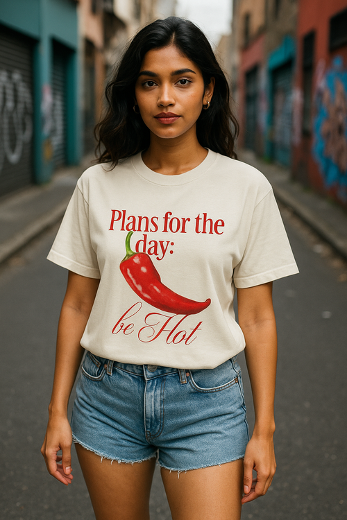 Be Hot Oversized Women's T-Shirt