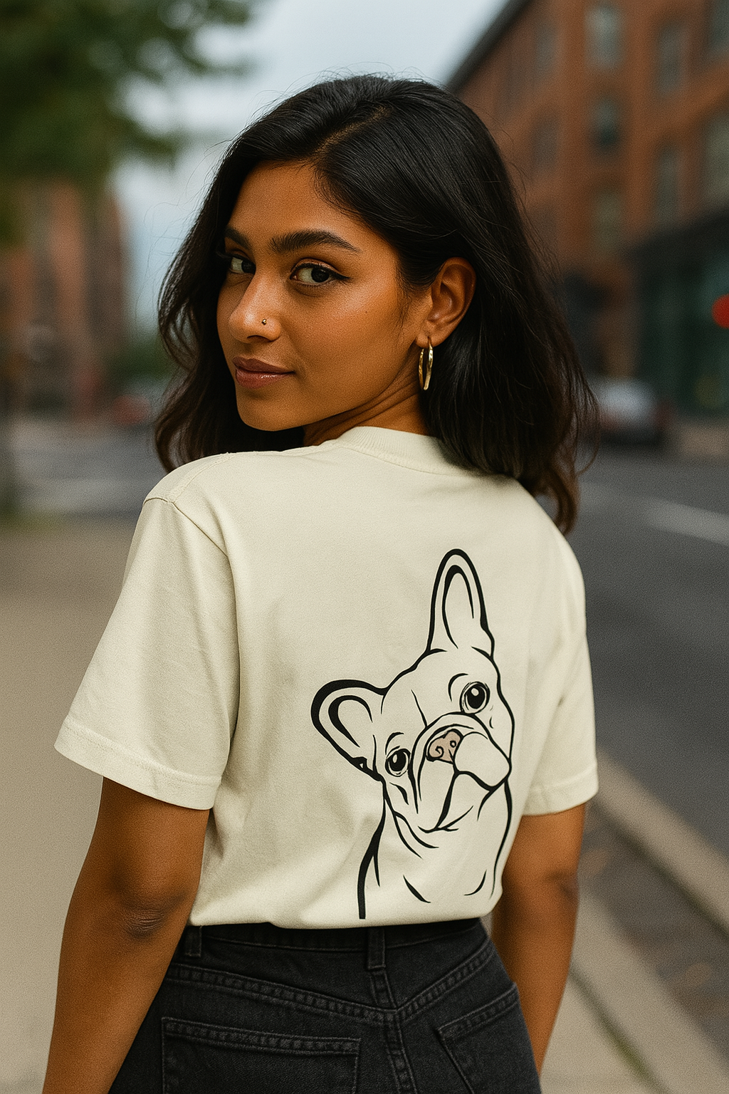 Dogs > Humans Oversized Unisex T-Shirt