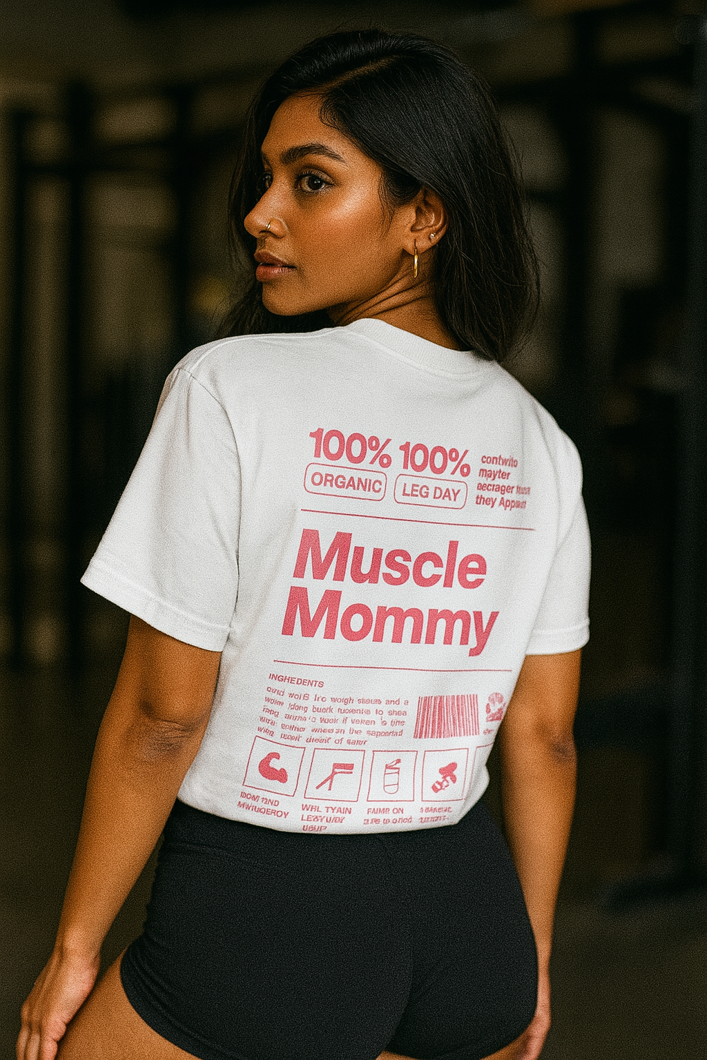 Muscle Mommy Oversized Tee