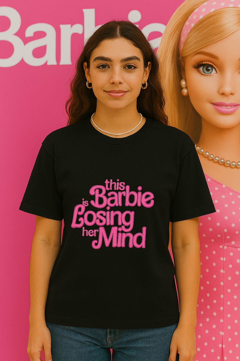 Barbie Edition Women's Oversized T-shirt