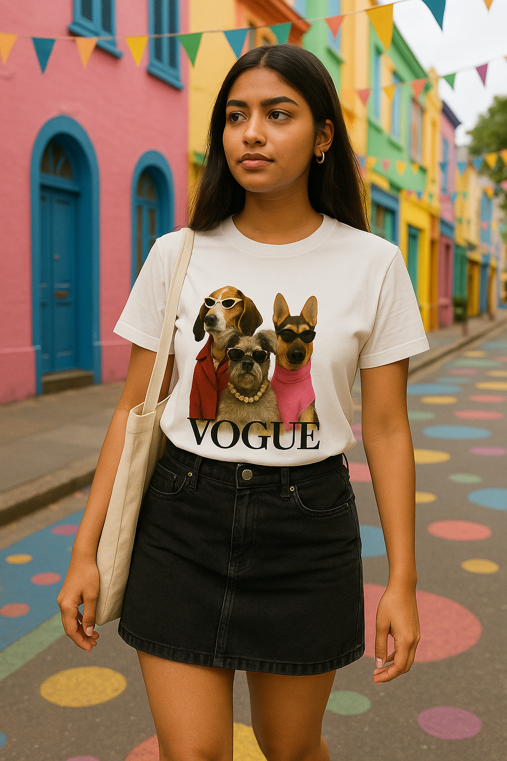 Vogue Oversized Women's T-Shirt