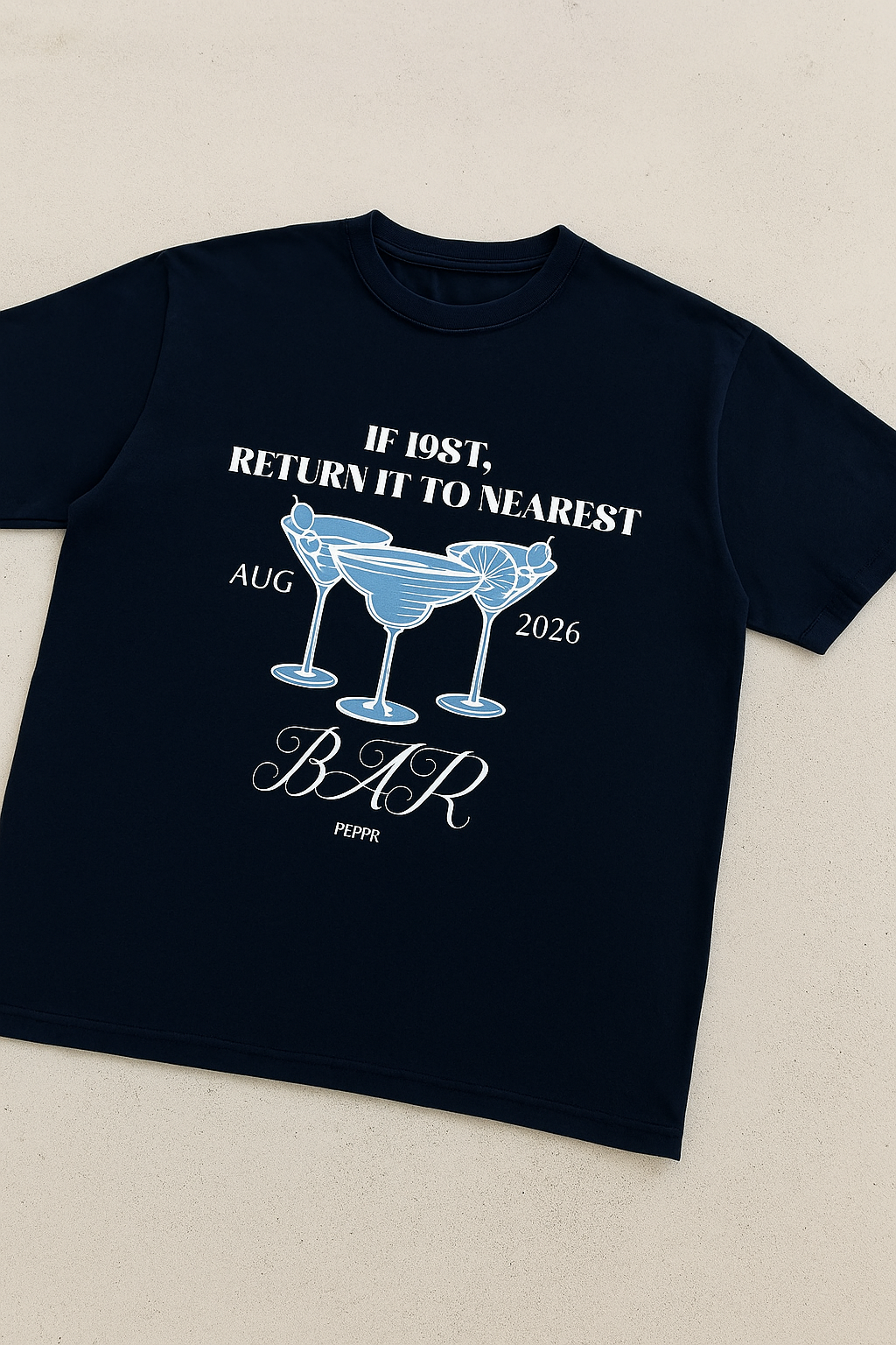 If Lost Statement Tee – PEPPR Limited